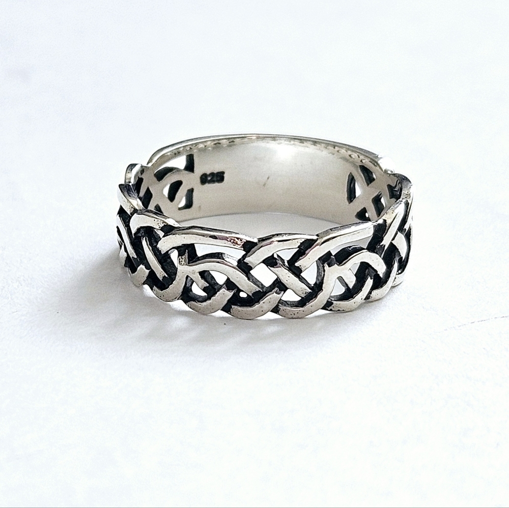 Celtic Sterling Silver Ring